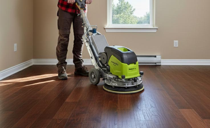 Reparatur und Schleifen bestehender Böden